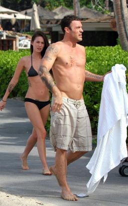 Brian Austin Green Name Tattoo On Left Arm